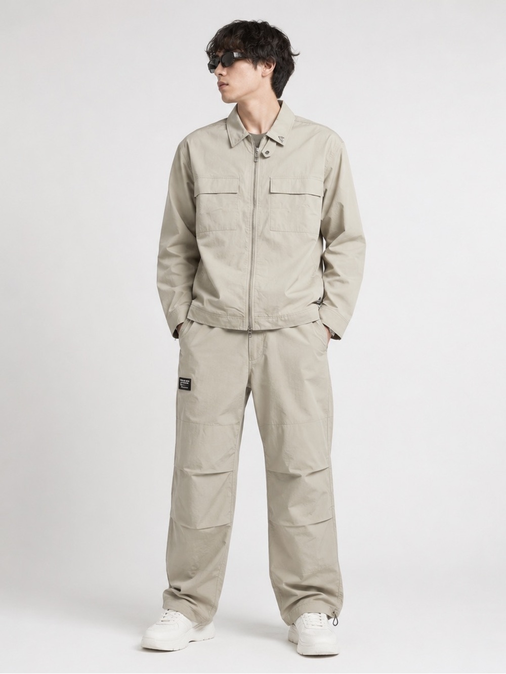 Paper Planes Utility Jacket Pants Set Men 3XL Sage NWT Streetwear Jay-Z